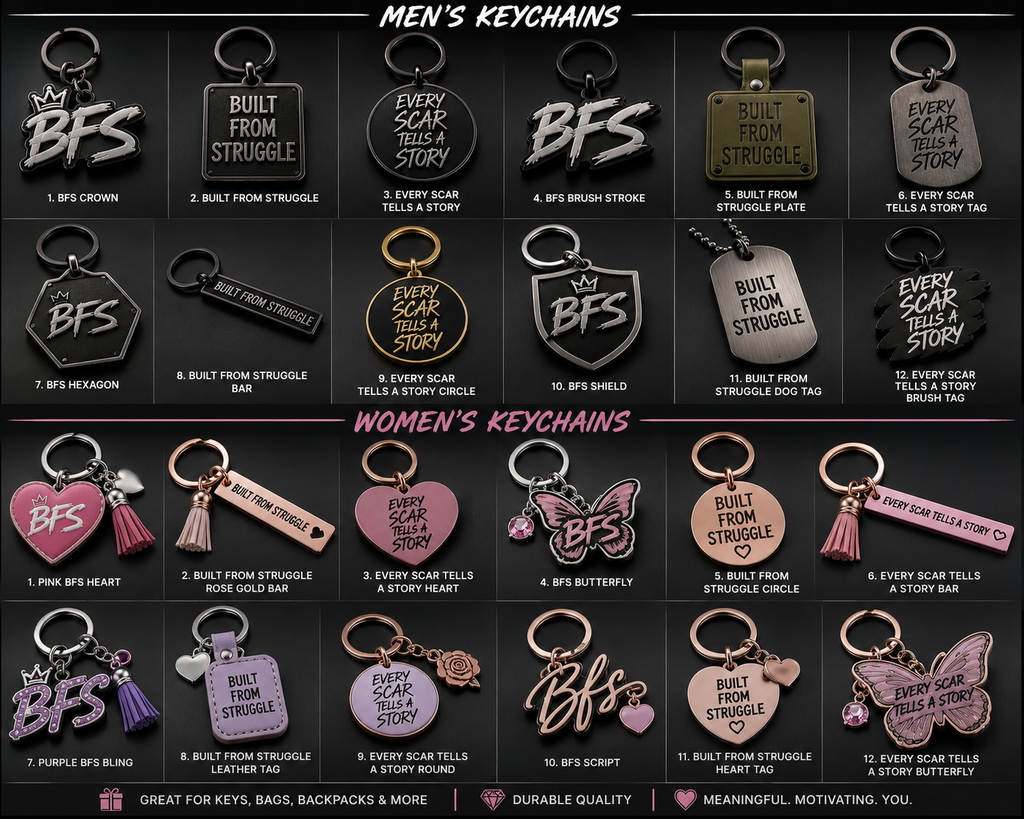 BFS Men & Women Keychain Collection