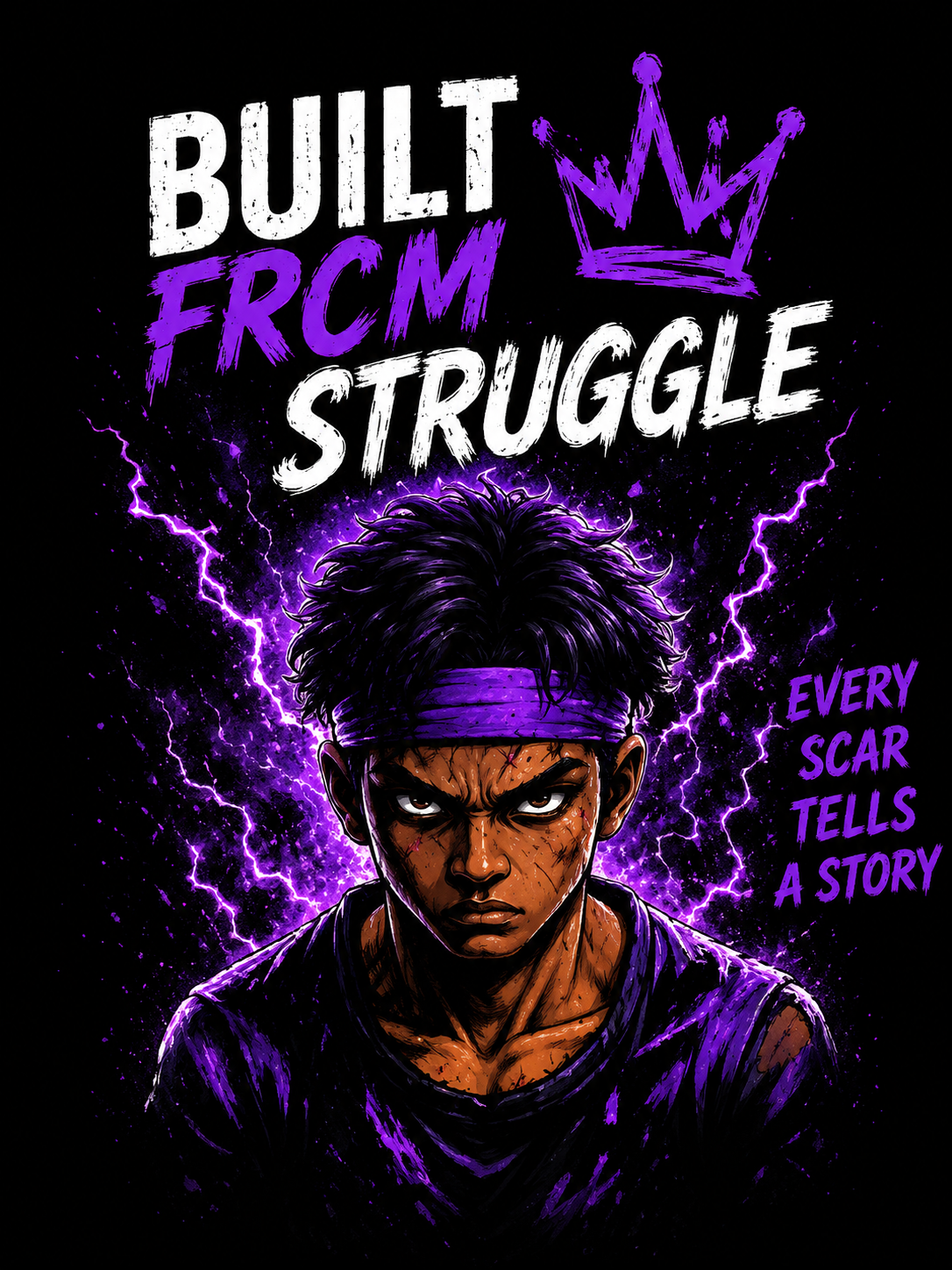 Built From Struggle – Crown T-Shirt