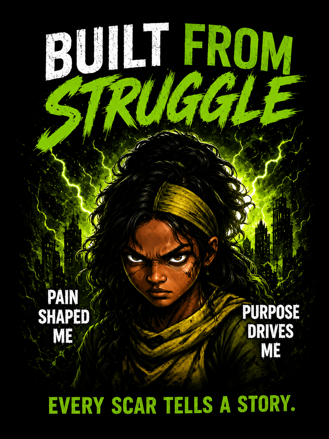 Built From Struggle – Design 14 Hoodie